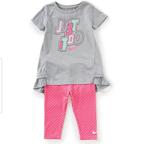 Nike Other - Nike Toddler Girls Dri-FIT Tunic & Capri Set